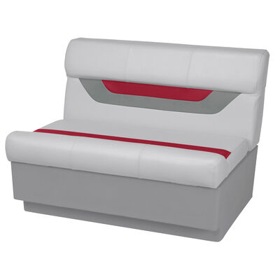 Toonmate Designer Pontoon 36" Wide Bench Seat, Sky Gray