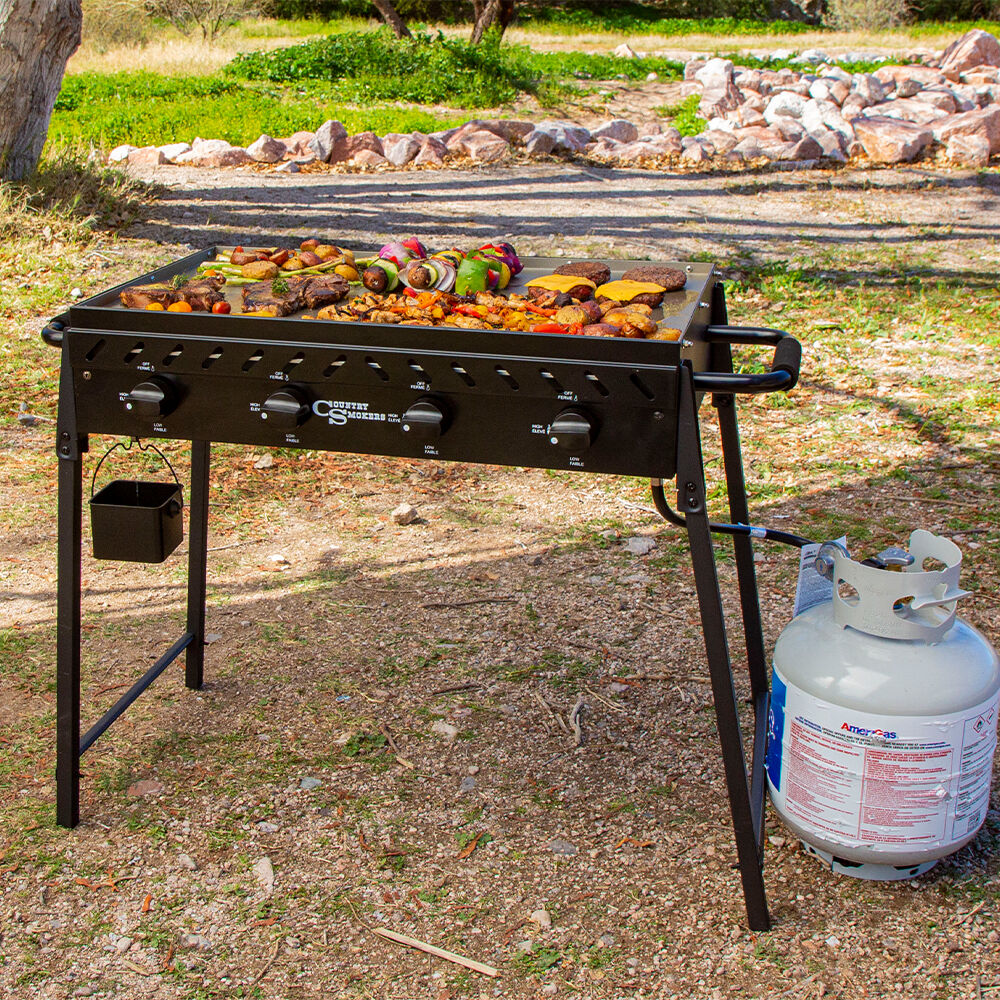 Country Smokers Highland Portable 4Burner Griddle Overton's
