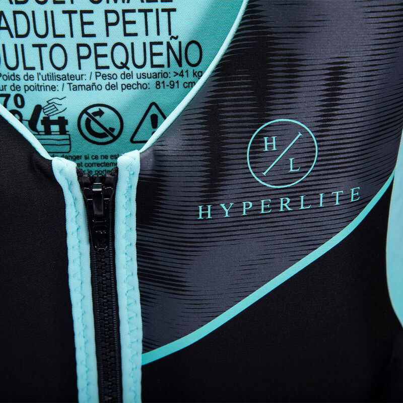 Hyperlite Womens Indy Vest Aqua image number 3