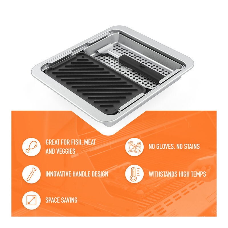 Yukon Glory BBQ 'N Serve Grill and Sear Set image number 4