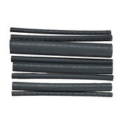 Ancor 3/16" - 1/2" Diameter Black Heat Shrink Tubing, 8 Per Pack