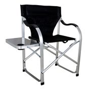 Folding Director's Chair with Side Table