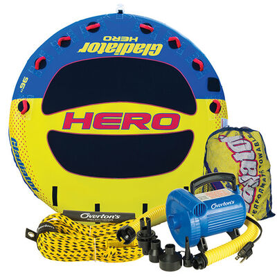 Gladiator Hero 4 Package w/ Rope & Pump