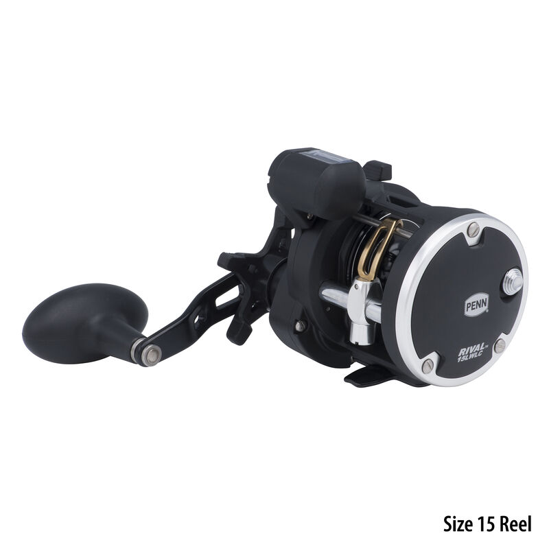 PENN Rival Level Wind Line Counter Reel image number 3