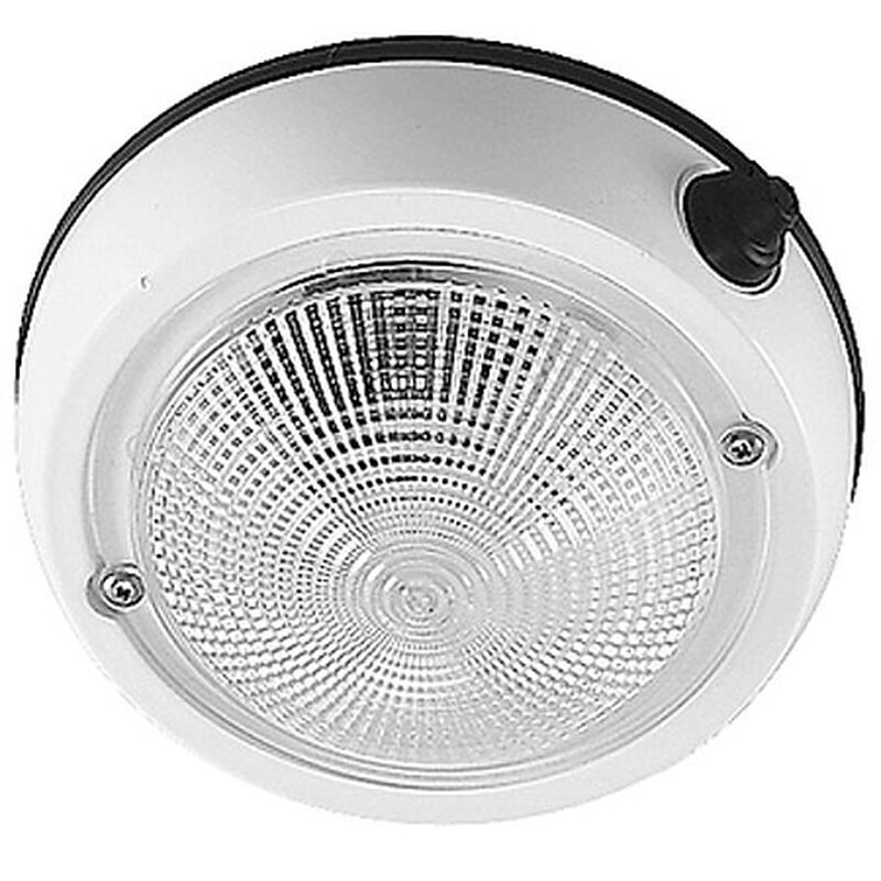 Perko Exterior Surface-Mount Dome Light, 6" dia. image number 1