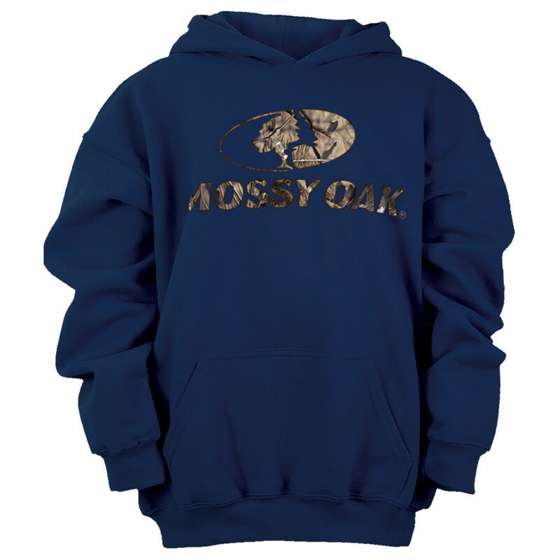 Mossy Oak Youth Heavy-Blend Pullover Hoodie image number 1