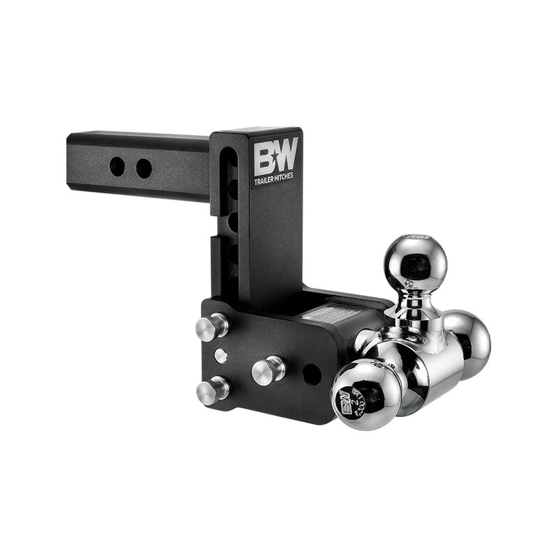 B&W Hitches Class IV Tow & Stow Ball Mount, 10,000 GTW, 1000 Tongue Weight