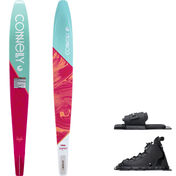 Connelly Women's Aspect Slalom Waterski With Swerve Binding And Rear Toe Plate