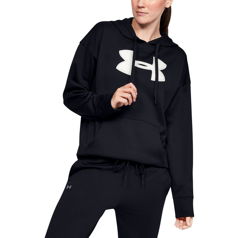  Under Armour Women's Armour Fleece Chenille Logo Hoodie image number 1