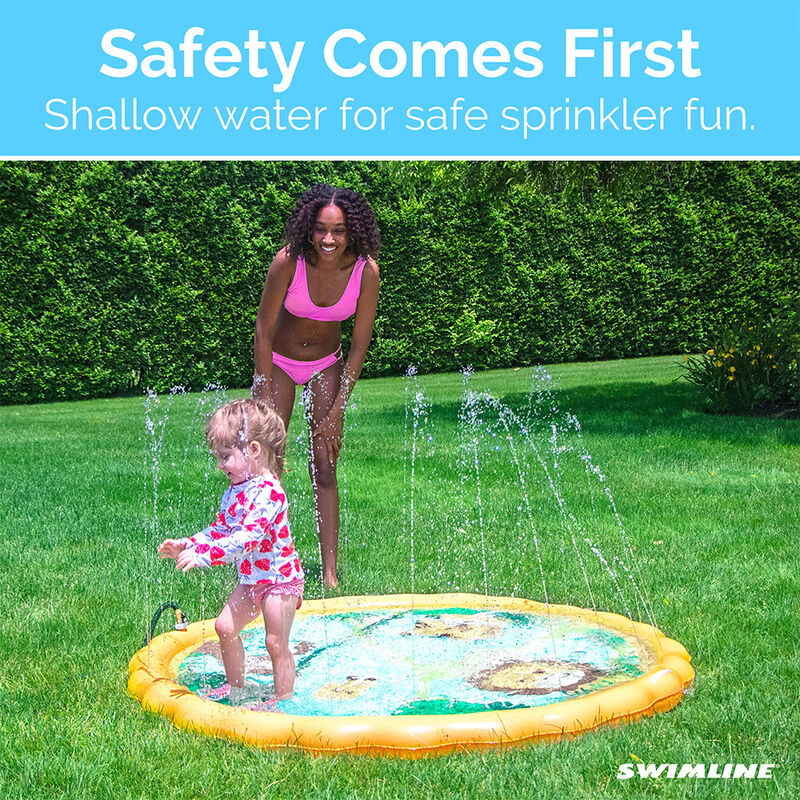 Swimline 68&rdquo; Safari Sprinkler Mat image number 5