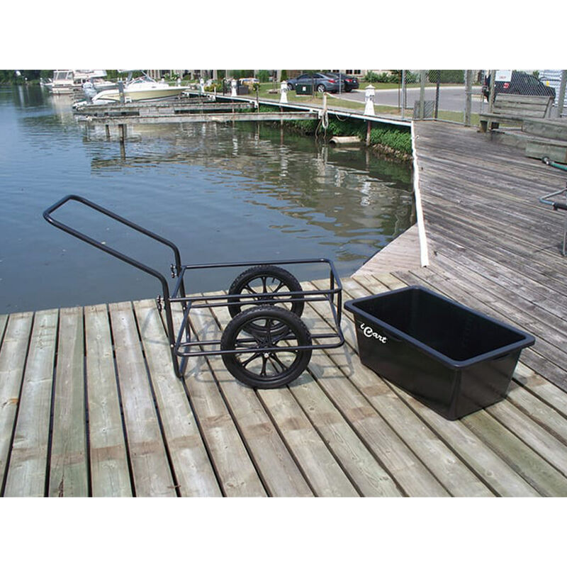 Dock Edge iCart Dock Cart with Pneumatic Tires image number 3