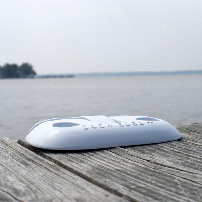 Dock Edge 6'' Flip-Up Cleat White image number 3