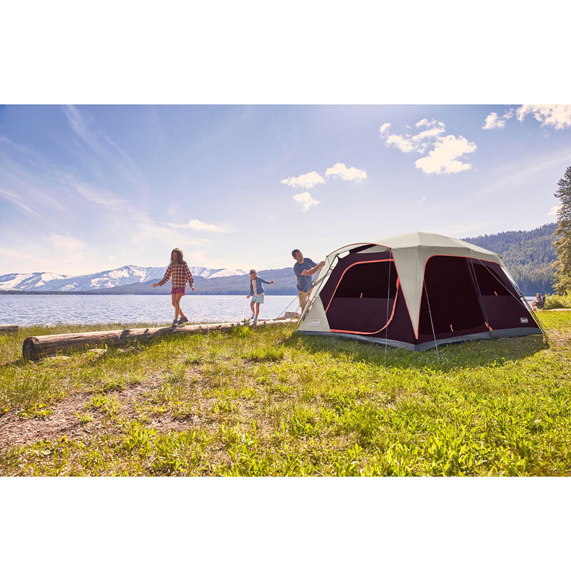Coleman Skylodge 8-Person Camping Tent, Blackberry image number 8