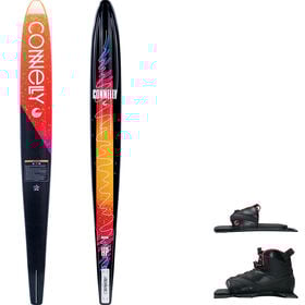 Connelly HP Slalom Waterski With Shadow Binding And Rear Toe Plate - L/XL - size 68