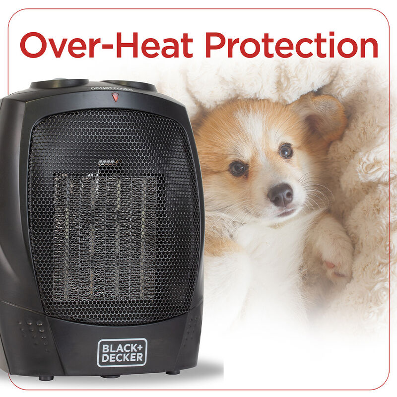 Black+Decker Electric Personal Ceramic Space Heater image number 9