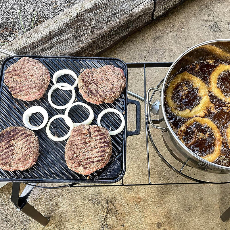 Bayou Classic&reg; Dual Burner Cooker extension legs, 10 psi image number 2