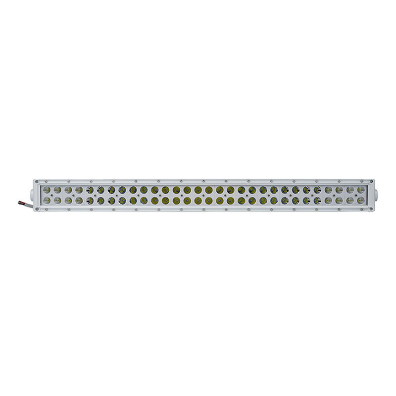 New - 30inch Marine Grade Dual Row Straight Light Bar with 180-Watt 60 x 3W High Intensity CREE LEDs image number 1