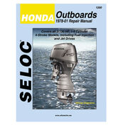 Seloc Marine Outboard Repair Manual for Honda '78 - '01