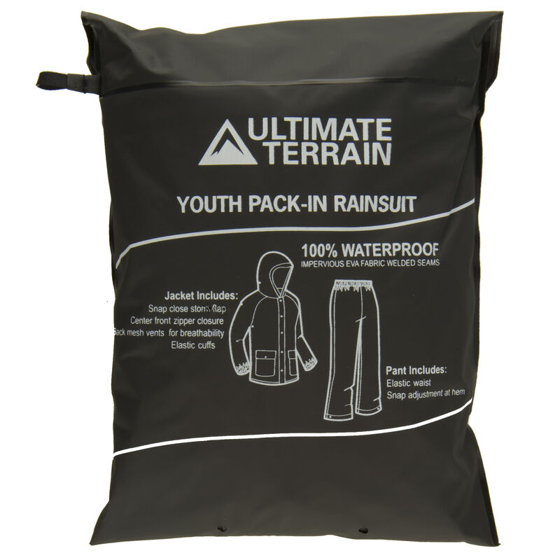 Ultimate Terrain Youth Pack-In Rain Suit image number 25