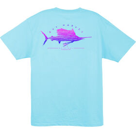 Guy Harvey Women's Sailfish Scribble Short-Sleeve Tee