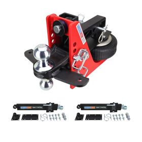 Shocker Hitch HD Air Hitch Sway Bar Control Tow Kit, Fits 2" Hitch, Combo 2" and 2-5/16" Chrome Balls
