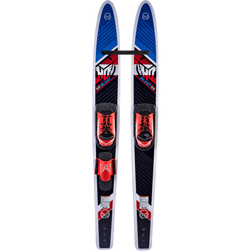 HO Blast Combo Waterskis with Blaze Bindings and Rear Toe Strap image number 6