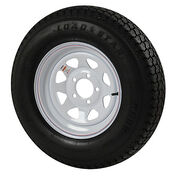 Kenda Loadstar 175/80 x 13 Bias Trailer Tire w/5-Lug White Spoke Rim