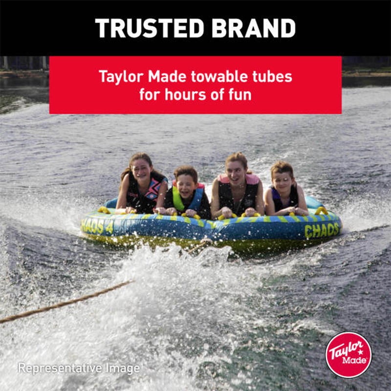 Taylor Made Chaos 4-Person Towable Tube image number 5