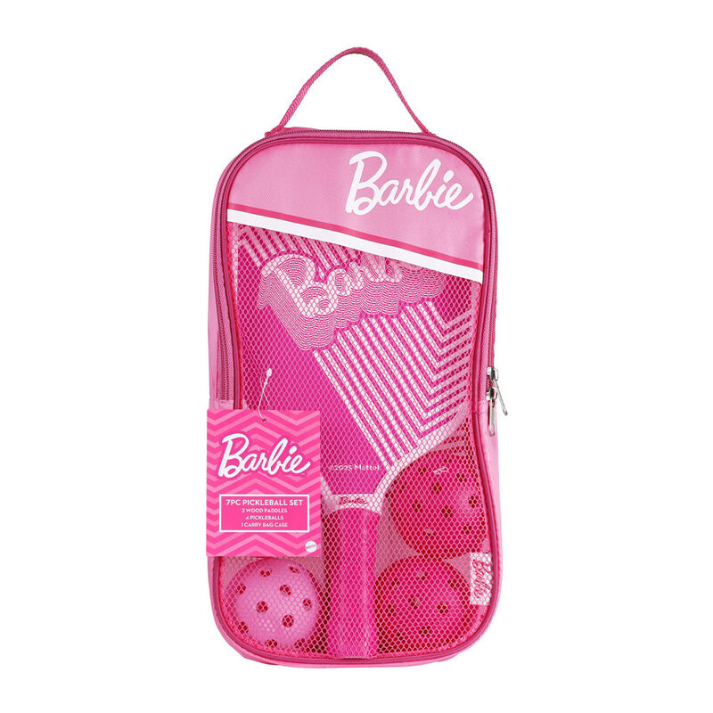 Barbie Wooden 7-Piece Pickleball Bundle  image number 2