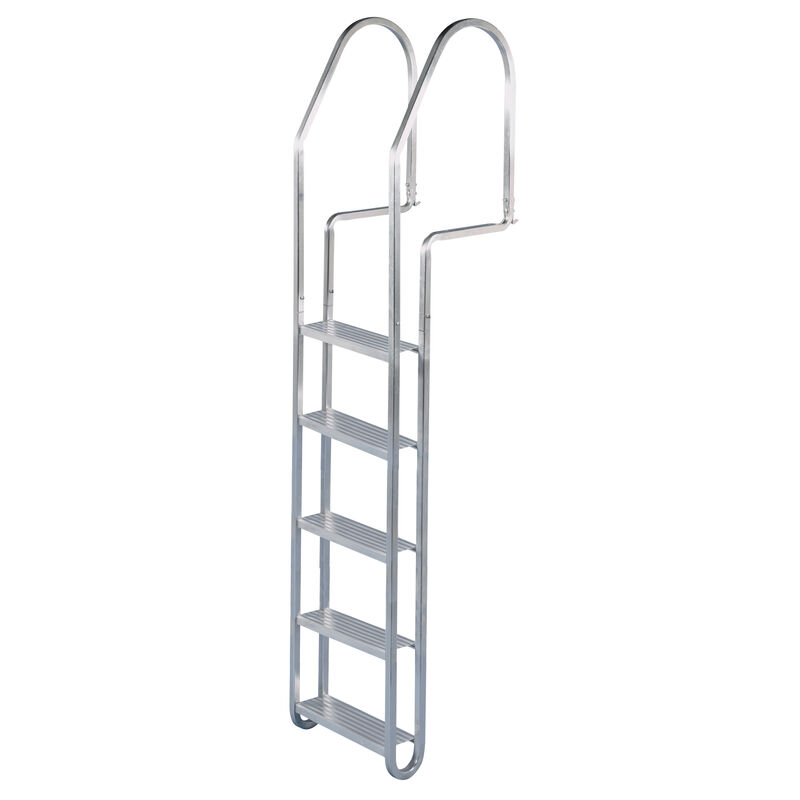 Dock Edge 5-Step Aluminum Dock Ladder with Quick Release image number 1