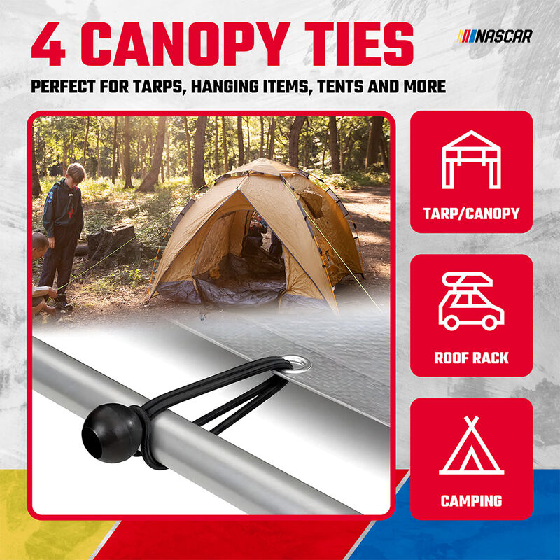 NASCAR 20-Piece Bungee Cord Set image number 3