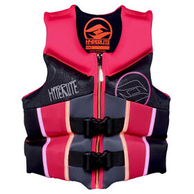 Hyperlite Pro V Youth Life Jacket, Pink 2019