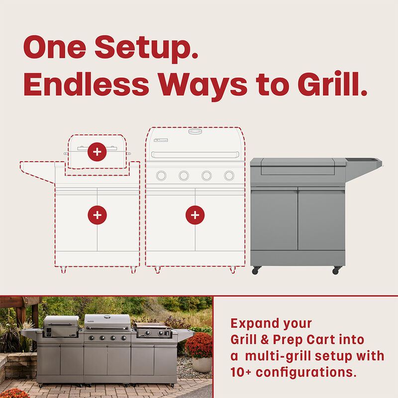 TYTUS Emberwood Grill and Prep Cart image number 18
