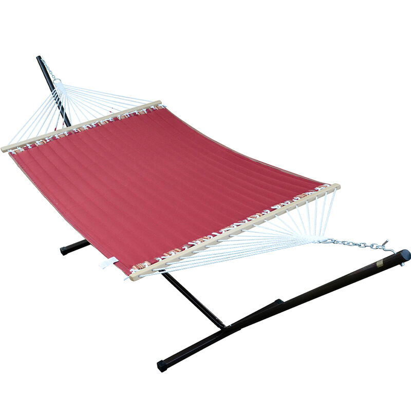 Algoma Quilted Hammock, Pillow, and Stand Combination image number 8
