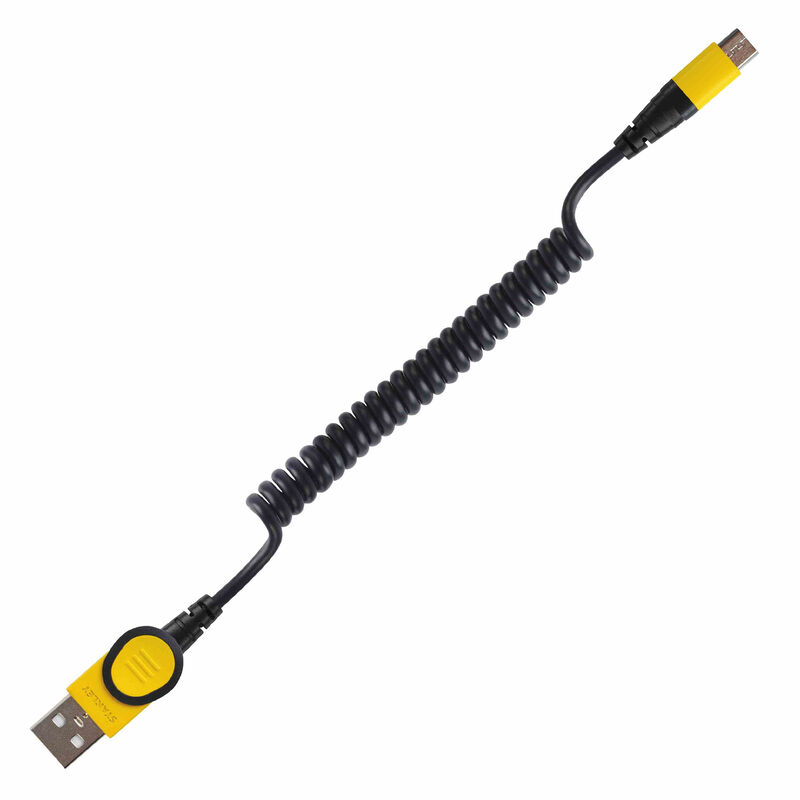 Stanley Micro Coiled Lightning Cable, 3 ft image number 1