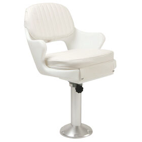 Springfield Yachtsman II Deluxe Chair Package With Non-Locking Slide, White