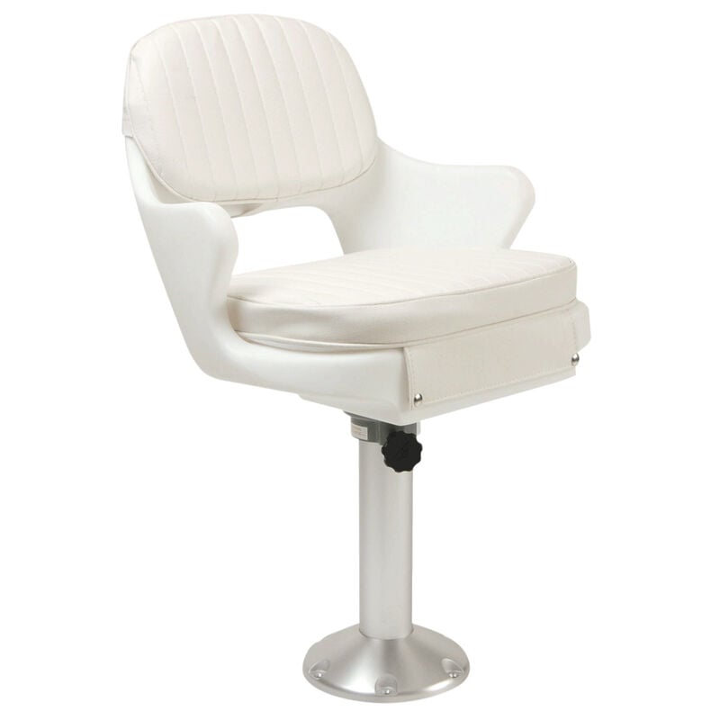 Springfield Yachtsman II Deluxe Chair Package With Non-Locking Slide, White image number 1