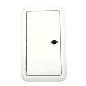 DPI Marine 9 in x 15 in Vertical Series Hatch in Polar White