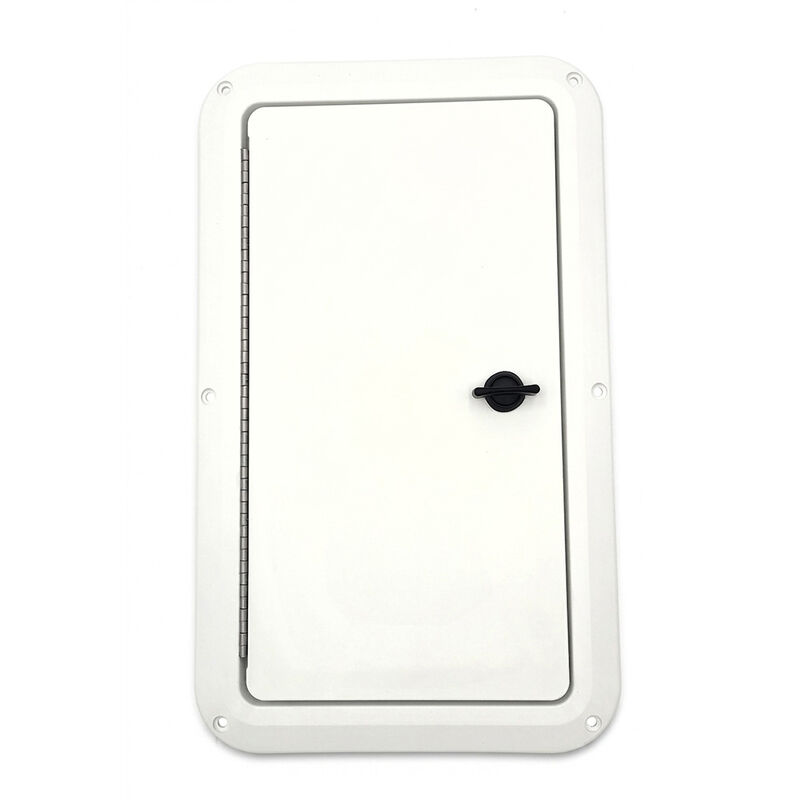 DPI Marine 9 in x 15 in Vertical Series Hatch in Polar White