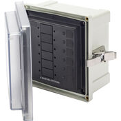 Blue Sea Systems SMS Surface-Mount System Panel Enclosure, 6 Circuit Blank