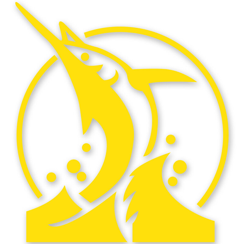 Billfish Vinyl Decal image number 14
