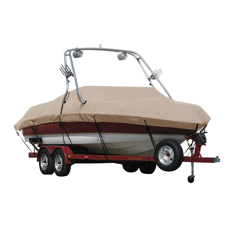 Exact Fit Sunbrella Boat Cover For Cobalt 200 Bowrider With Tower Covers Extended Platform image number 9