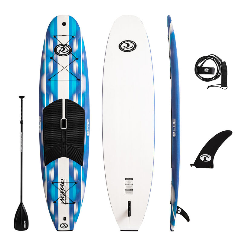 California Board Company 10'6 Nomad Paddle Board With Paddle And Leash image number 1