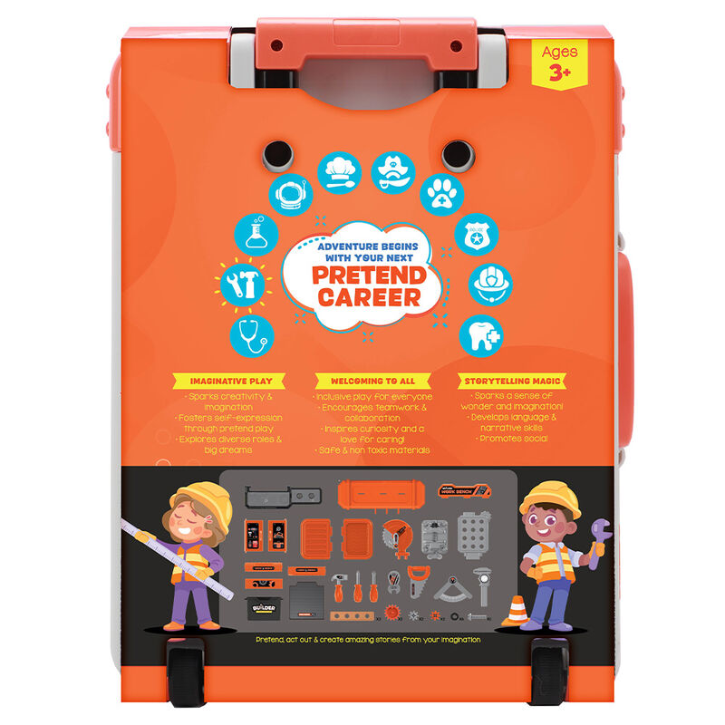 Kids Careers Builder & Construction Tool Set image number 2