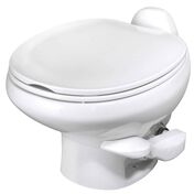 Thetford Aqua-Magic Style II High Profile Gravity RV Toilet with Ceramic Bowl, White
