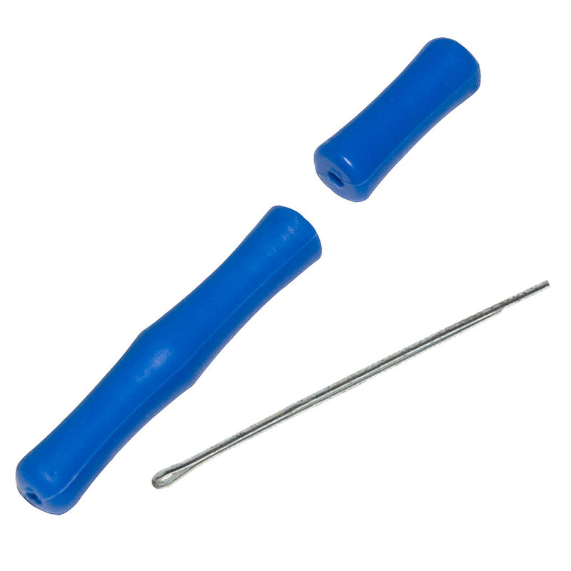 Fin-Finder Bank Runner Bowfishing Recurve Bow Package, Blue, 58", 35-lbs., RH image number 5