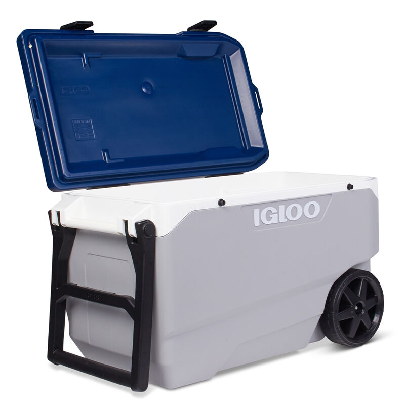 Igloo MaxCold Latitude 90-Quart Roller Cooler image number 4