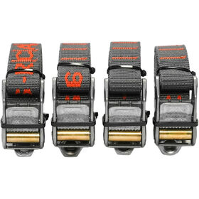 Rollercam Expedition Straight End 1" Wide Tie-Downs, 4' Long, Set of 4