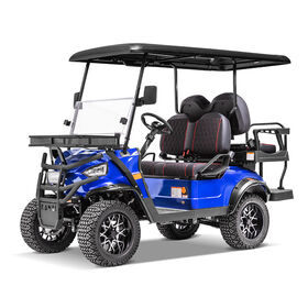Kandi Kruiser 4-Passenger Electric Golf Cart with Lithium Battery, 15 MPH