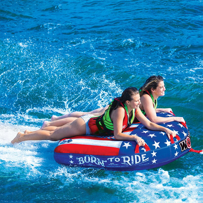 WOW Born To Ride 2-Person Towable Deck Tube image number 2